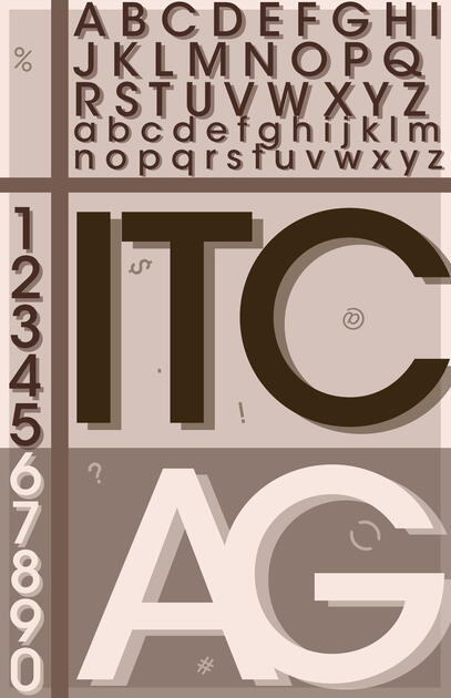 ITC Avant Garde Type Specimen (2020)